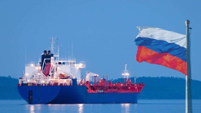 russia russian-oil-tanker-north-atlantic-us-navy-sanctions
