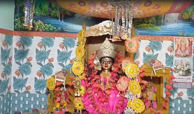 রাতের অন্ধকারে শীতলা মন্দিরে হানা, অলঙ্কার ও প্রণামী বাক্স লুট