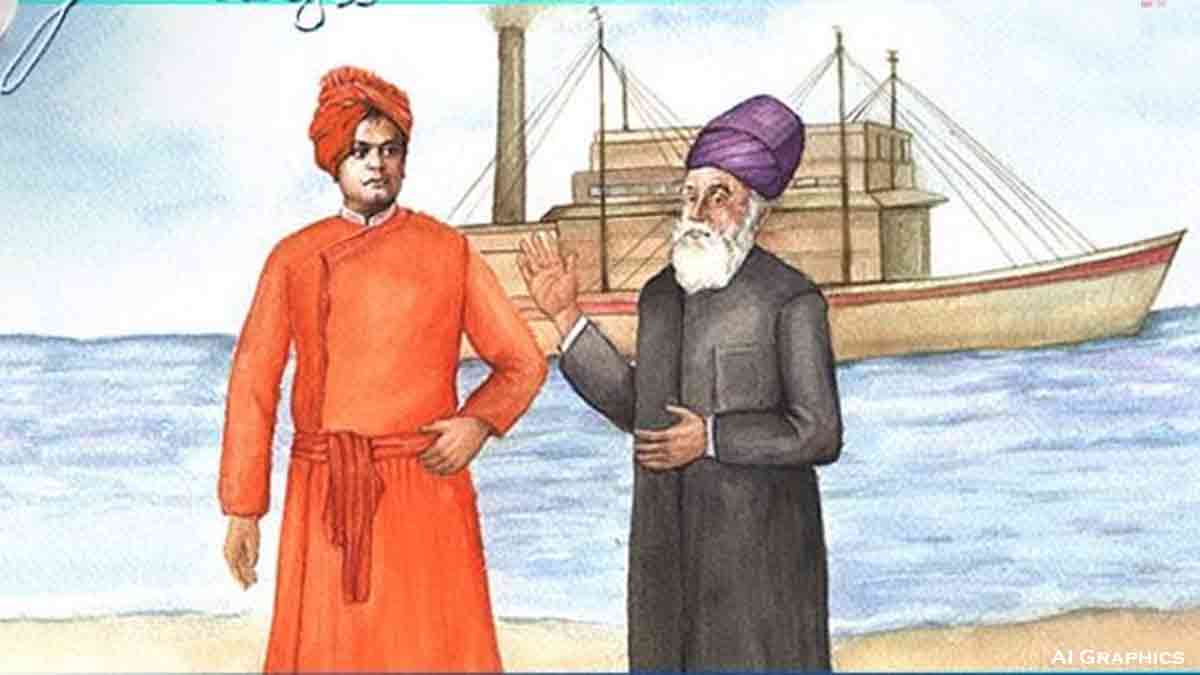 unveiling-indias-industrial-evolution-swami-vivekanandas-vision-and-jamshedji-nusserwanji-tatas-contribution