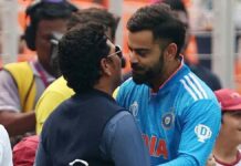 সচিনকে টপকে নিউজিল্যান্ডের বিরুদ্ধে ভারতীয় হিসেবে নয়া রেকর্ড কোহলির virat-kohli-breaks-sachin-tendulkar-record-vs-new-zealand-rajkot-odi