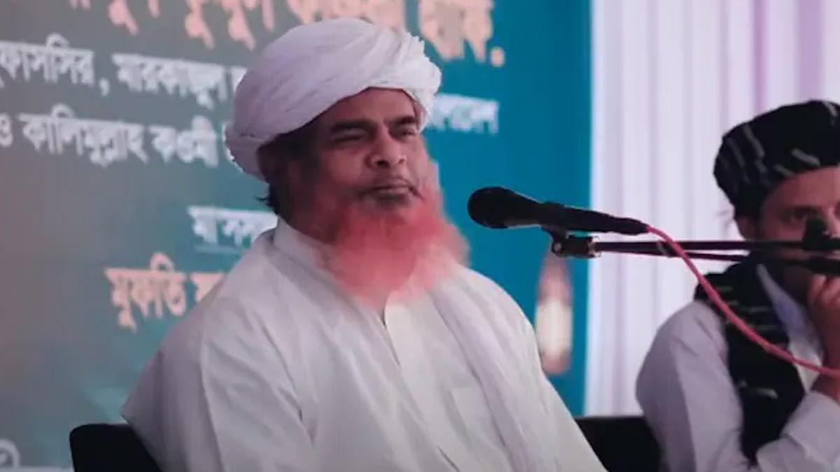 রক্তে ভীত গঙ্গাপাড়ের বাঙালি, কলকাতা দখলে যুদ্ধবিমান দরকার নেই: বাংলাদেশি মৌলানা bangladeshi-cleric-kolkata-threat-viral-video