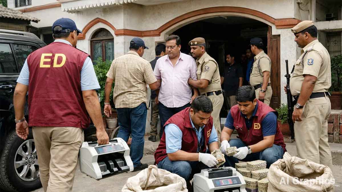 আসানসোলে উদ্ধার প্রচুর নগদ! টাকা গুনতে মেশিন আনাল ইডি ed-raid-jamuria-coal-case