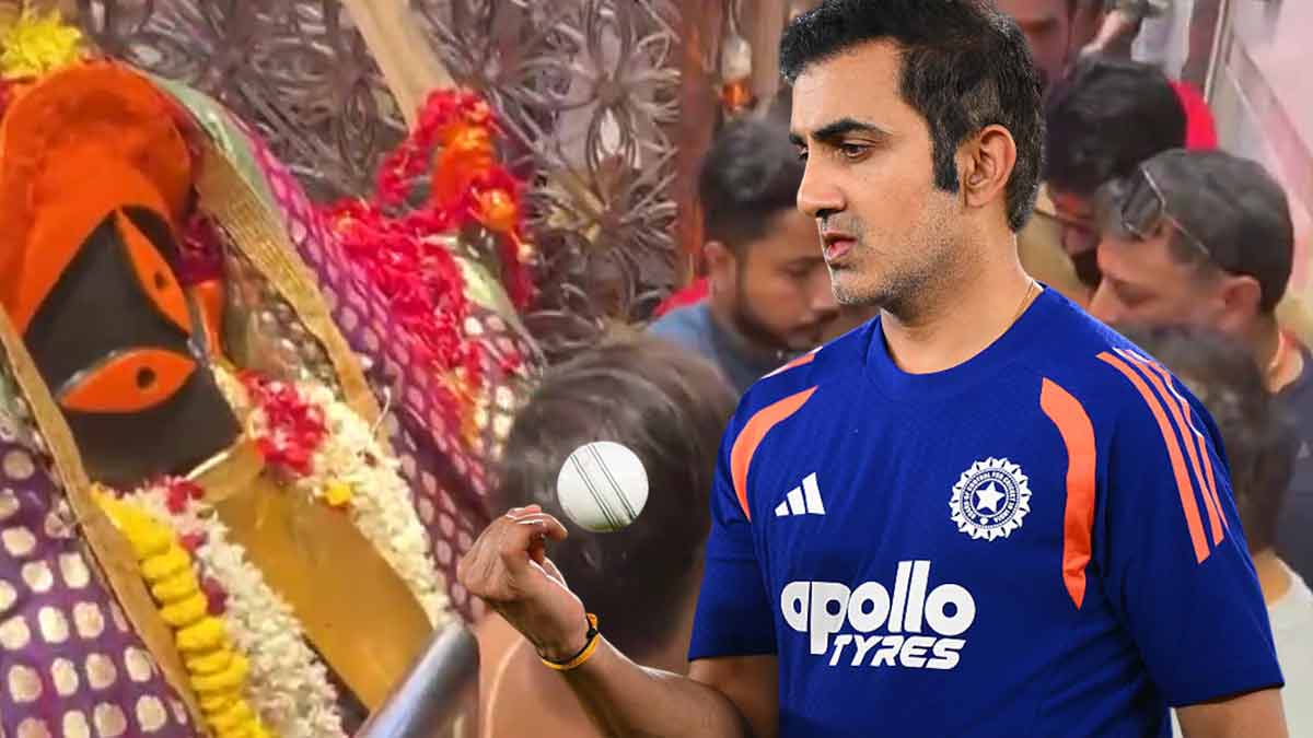 লক্ষ্য সেমিফাইনাল! ইডেনে ম্যাচের আগে কালীঘাটে পুজো গম্ভীরের gautam-gambhir-kalighat-temple-visit-before-india-vs-west-indies-eden-match