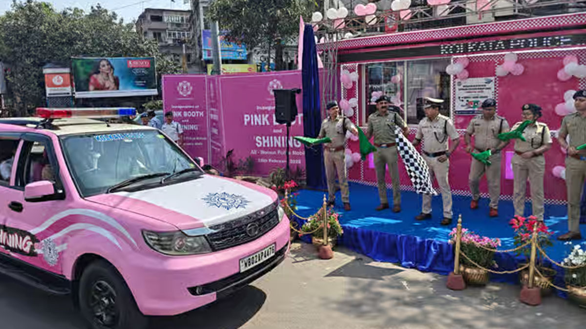 Kolkata Pink Booth Women Safety