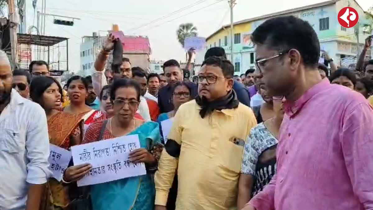 Divyendu Adhikari protest Egra
