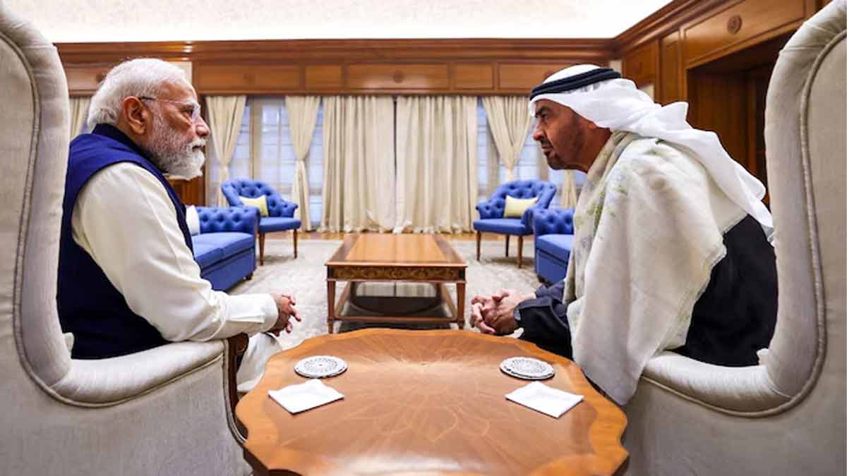 PM Narendra Modi-speaks-to-uae-president-Middle East Conflict-india-support