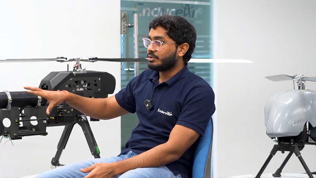 drone indian-army-sabhal-drone-endureair-noida-make-in-india-defense