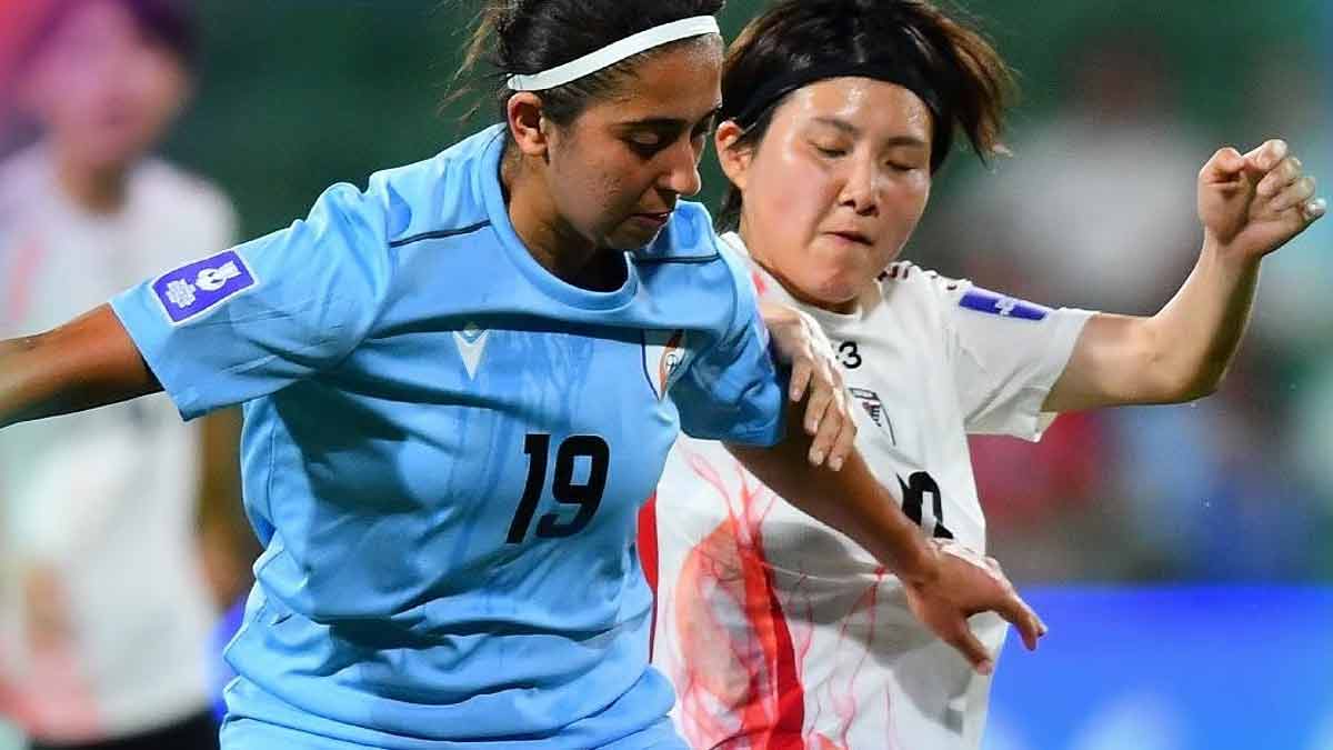 উদীয়মান সূর্যের দেশের সামনে আত্মসমর্পণ, বিশ্বকাপে যাওয়ার পথ বন্ধ ব্লু টাইগ্রেসদের india-women-lose-11-0-to-japan-afc-asian-cup-world-cup-qualification-blow