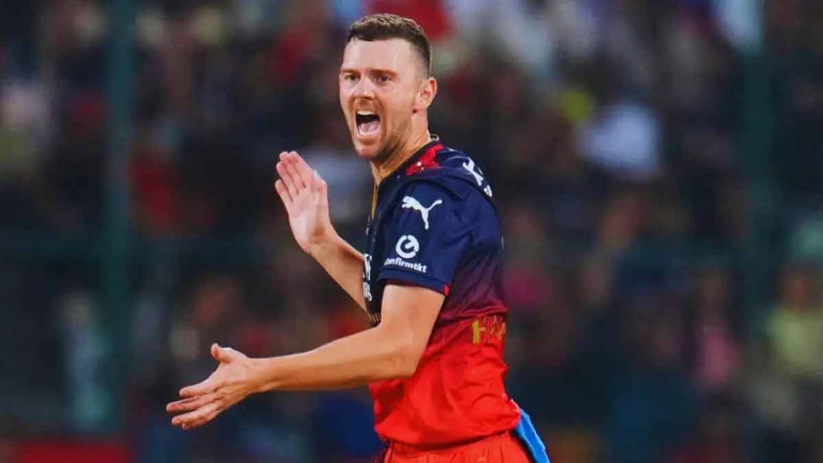 চোটে হ্যাজলউড, IPL শুরুর ম্যাচগুলোতে অজি পেসারকে পাবে না RCB josh-hazlewood-injury-rcb-miss-early-IPL 2026-matches