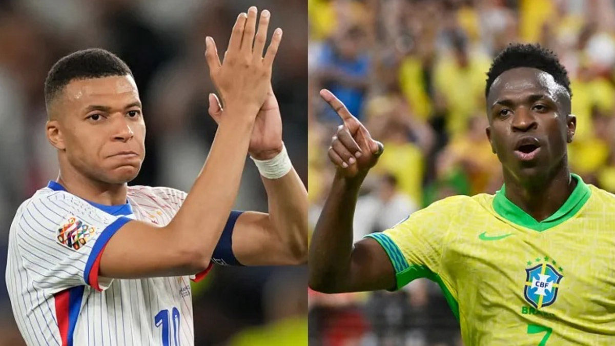 Brazil vs France friendly match