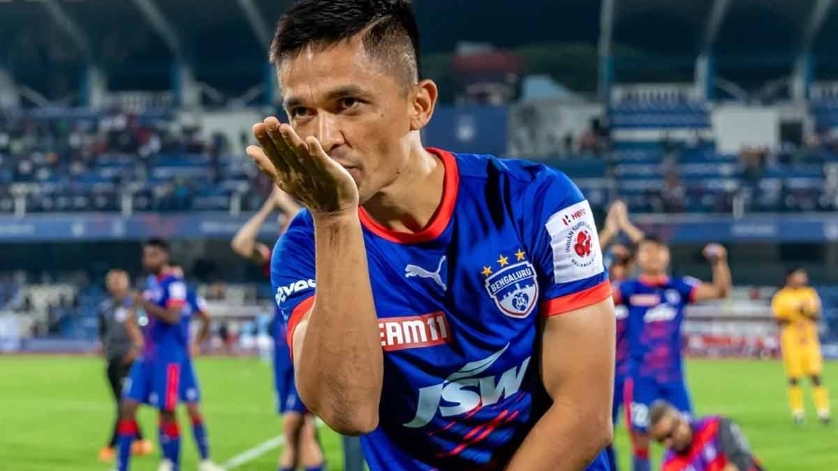 কিশোর ভারতী ছাড়ার সময় পরিবার প্রসঙ্গে কী বললেন ছেত্রী? sunil-chhetri Bengaluru FC