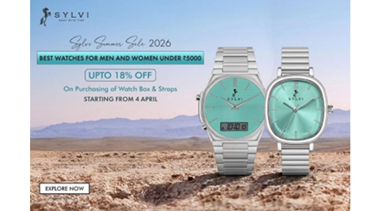Sylvi Summer Sale 2026: Best Watches for Men and Women Under ₹5000