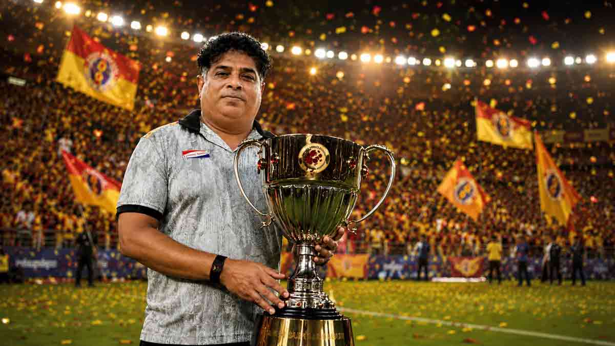 East Bengal: ক্যারিয়ারের সেরা মুহুর্ত, আইএসএল ট্রফির ছবি আপলোড করে কী লিখলেন বিনো?