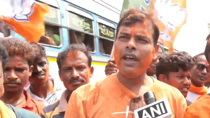 debangsu debangshu-panda-20000-lead-falta-by-election-bjp