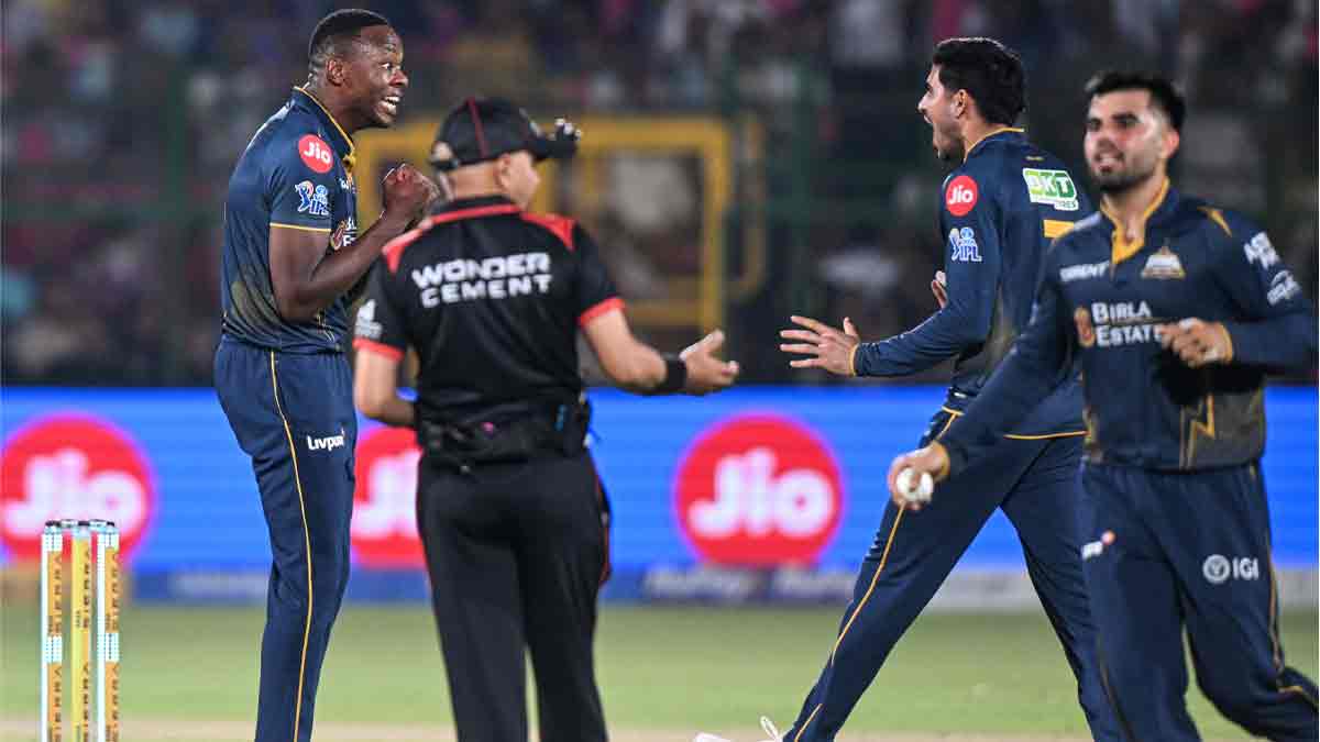 শুভমনের ব্যাটে ঝড়, রাজস্থানকে উড়িয়ে বড় জয়ে গুজরাট টাইটান্স gujarat-titans-thrash-rajasthan-royals-by-77-runs