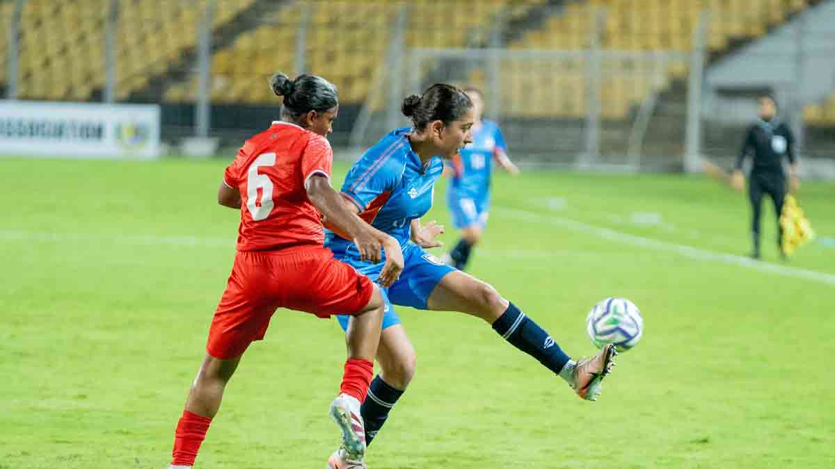 সাফের প্রথম ম্যাচেই ভারতীয় মহিলা দলের দাপুটে জয়