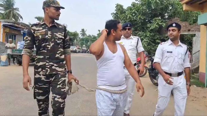 sankrail sunny-molla-police-parade-sankrail