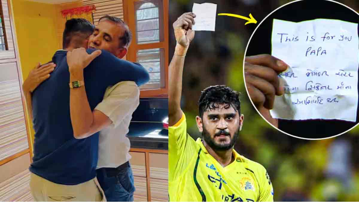 যশস্বীর রেকর্ড ছুঁয়ে অসুস্থ বাবাকে আবেগঘন ইনিংস উৎসর্গ উর্ভিল প্যাটেলের urvil-patel-equals-yashasvi-jaiswal-fastest-ipl-fifty-dedicates-knock-to-father