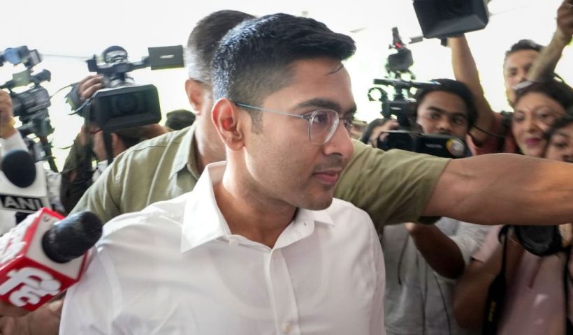 Abhishek Banerjee Steps Out in Hurry Ahead of Crucial Deadline