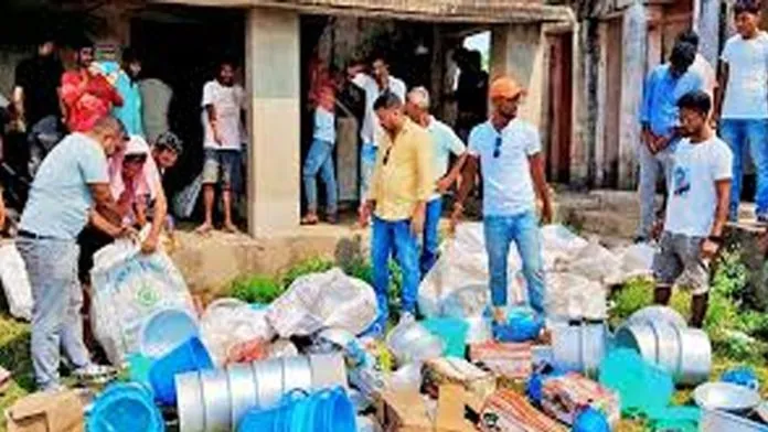 Barasat Warehouse Raid Uncovers Government Relief Supplies and Bicycles