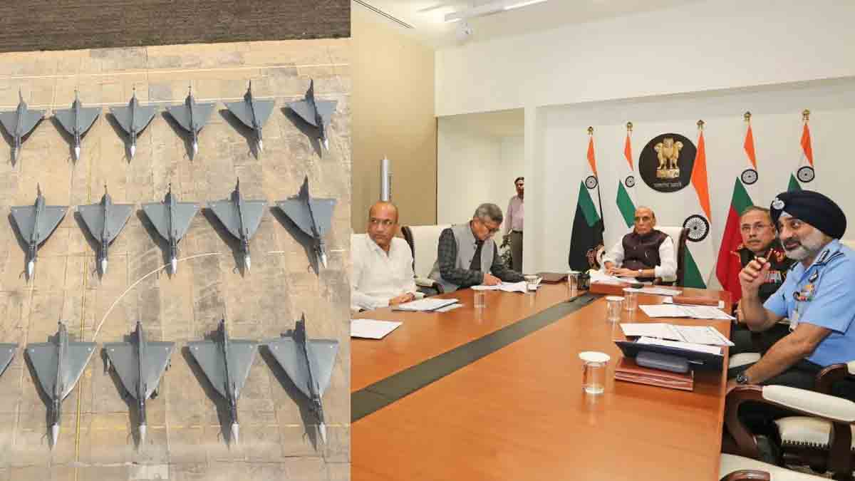 Rajnath Singh meeting onTejas