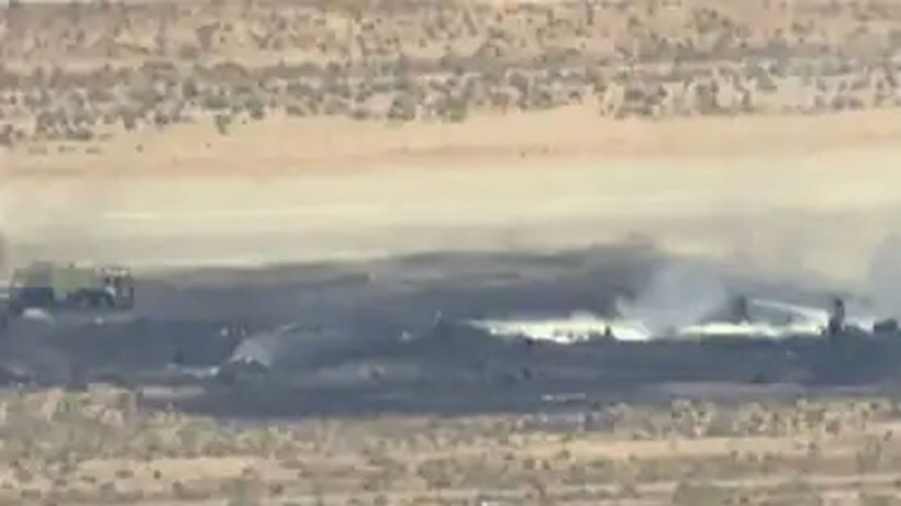 B-52 Stratofortress crash at Edwards Air Force Bas