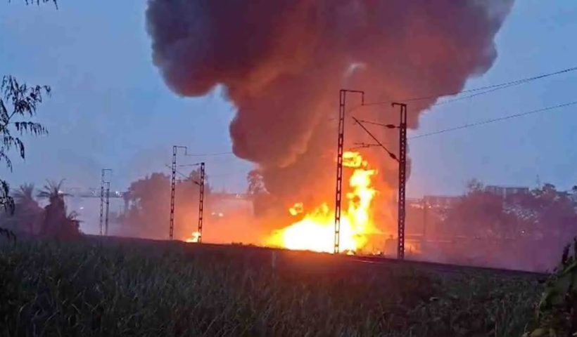 Haldia Petrochemicals Pipeline Explosion
