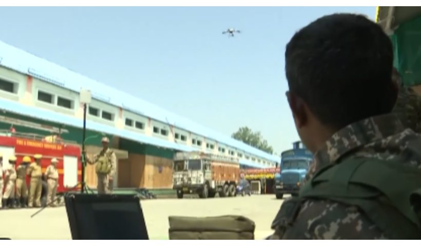 Amarnath Yatra Under Heavy Security Cover with Advanced Aerial Monitoring