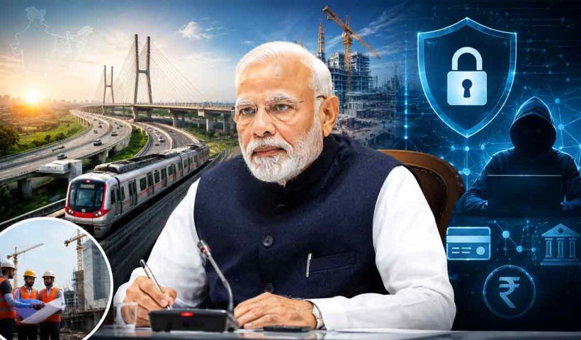 pm-modi-reviews-rs-30000-crore-projects-cyber-fraud-crackdown