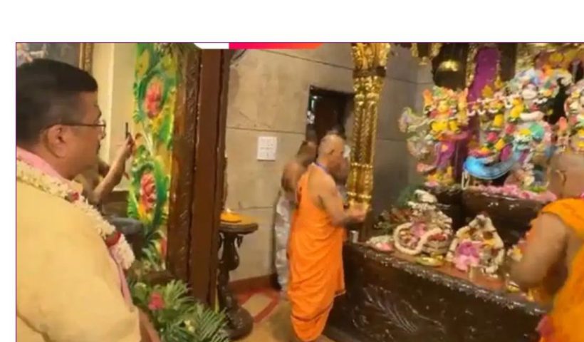 Chief Minister Marks the Beginning of Rath Yatra at Kolkata ISKCON