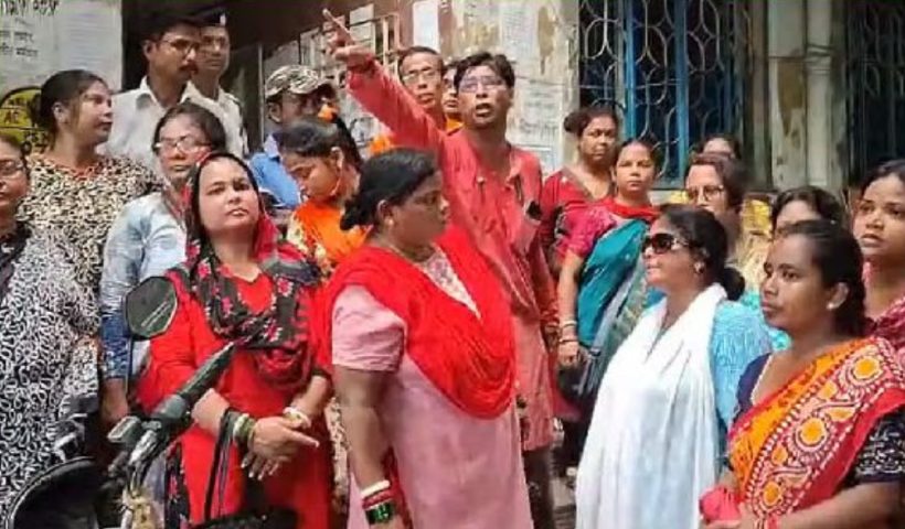 Chinsurah Municipality Witnesses Stir as Protesters Confront Former Chairman