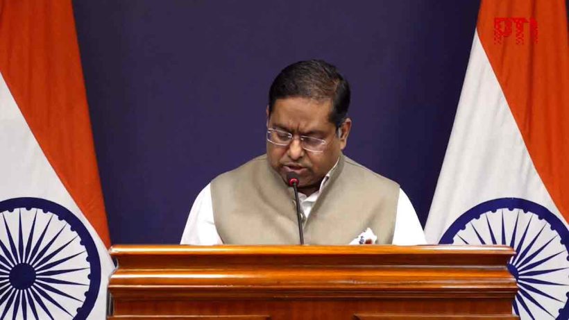 MEA Spokesperson Randhir Jaiswal