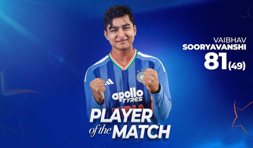 Vaibhav Sooryavanshi-player-of-the-series-player-of-the-match-india-vs-zimbabwe