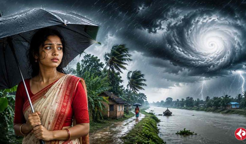 Weather Update well-marked-low-pressure-heavy-rain-alert-west-bengal-july