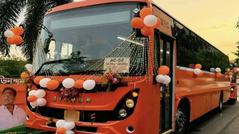 WB CM Suvendu Adhikari Launches 50 AC Buses