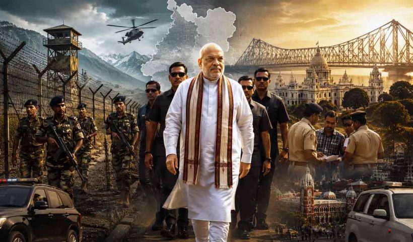 amit-shah-three-day-west-bengal-visit-border-security-law-order-meetings