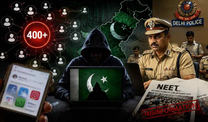 delhi-police-claims-400-pakistani-social-media-accounts-linked-to-neet-misinformation