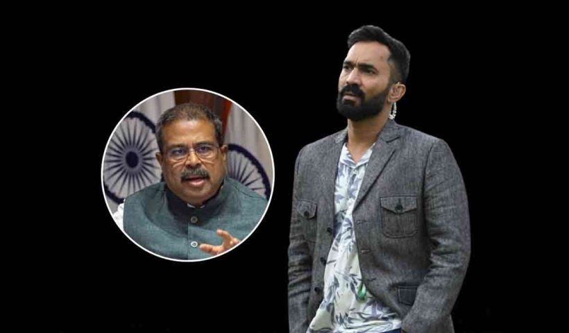 dinesh-karthik-reacts-after-dharmendra-pradhan-resignation