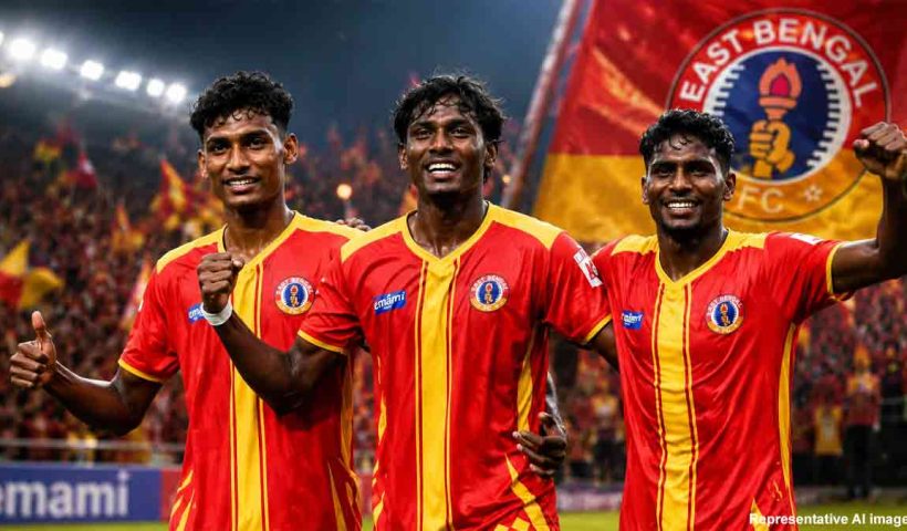 east-bengal-beat-pathachakra-5-1-cfl-premier-division-uttam-hansda-akash-hemram