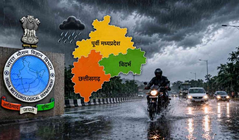 imd-red-alert-heavy-rain-chhattisgarh-vidarbha-east-madhya-pradesh-weather-update