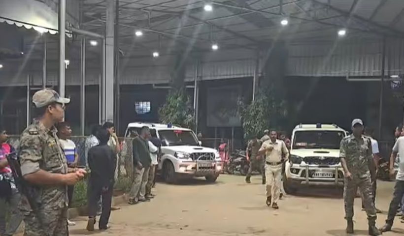 cisf firing incident jhargram worker injured