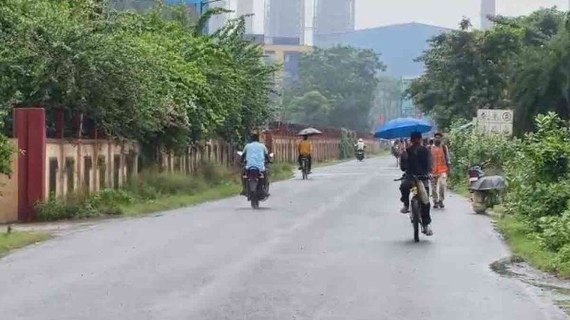 kharagpur-waterlogging-heavy-rain-west-medinipur-weather-update