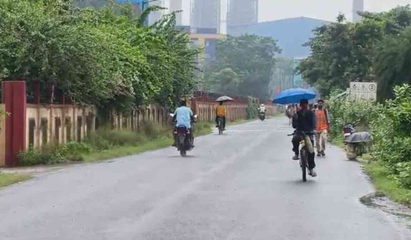 kharagpur-waterlogging-heavy-rain-west-medinipur-weather-update