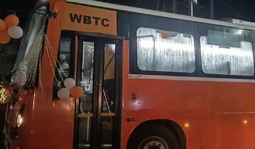 bengal-transport-gets-a-new-identity-as-buses-turn-saffron