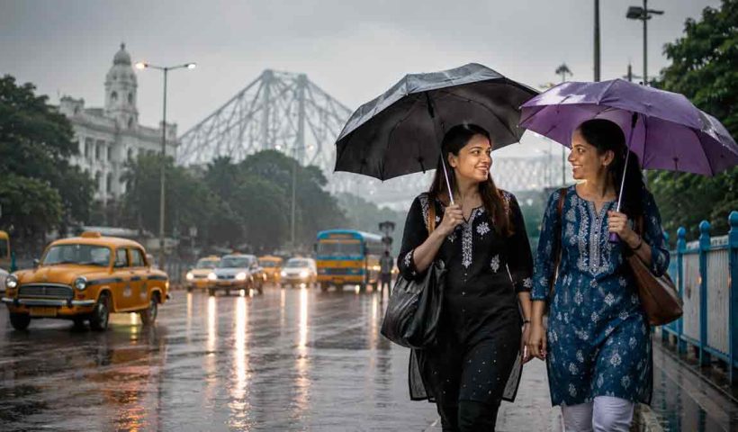 kolkata-light-to-moderate-rain-forecast-temperature-below-normal