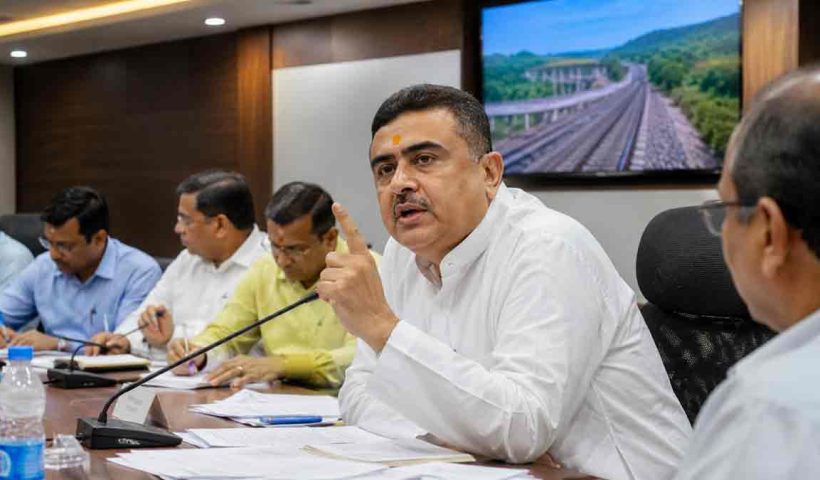 suvendu-adhikari-orders-fast-track-rs-55000-crore-central-infrastructure-projects